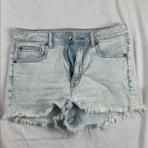 American Eagle High Waisted Denim Shorts